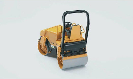 Bruder Road Roller Cat Mini Road Roller 1:16 for Ages 3+