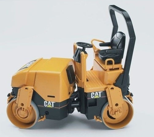 Bruder Road Roller Cat Mini Road Roller 1:16 for Ages 3+