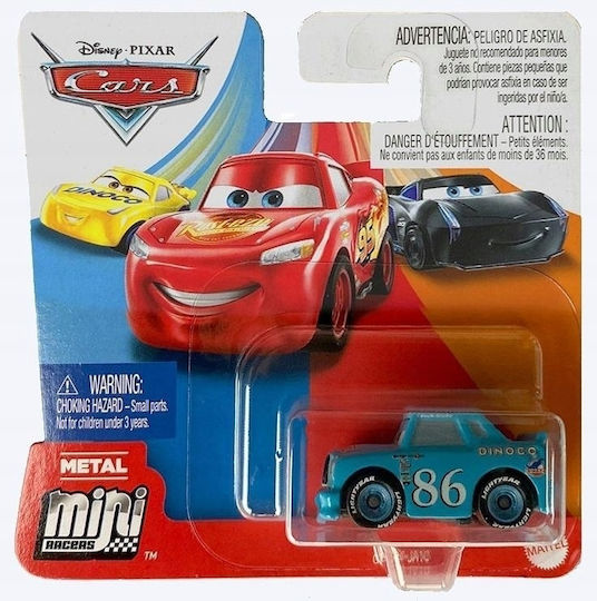 Mattel Disney Cars Mini Singles Car For 3+ Years (Various Designs) 1pc