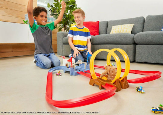 Hot Wheels Mario Kart Bowsers Castle Chaos Πίστα για 5+ Ετών