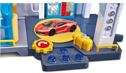 Bburago Street Fire Car Wash Play Set Track 1:43 For 3+ Years