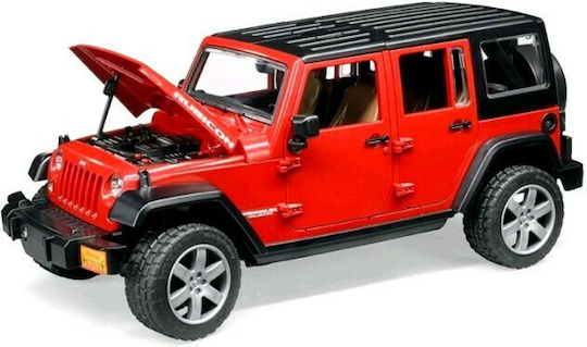 Bruder Jeep Wrangler Unlimited Rubicon Car Yellow Scale 1:24 For 3+ Years