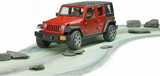 Bruder Jeep Wrangler Unlimited Rubicon Car Yellow Scale 1:24 For 3+ Years