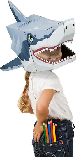 Fiesta Crafts Children's Craft Shark Mask 3D