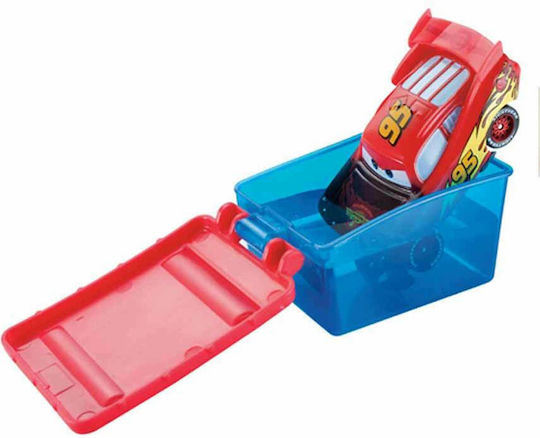 Mattel Disney Cars Color Changers Ice Racers Mack Dip & Dunk Trailer Set Cu Camion Pentru 4+ Ani