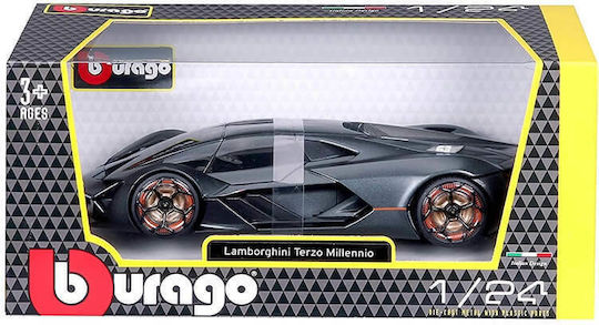 Bburago Spielzeugauto Lamborghini Terzo Millennio - Schwarz 1:24 für 3+ Jahre (Verschiedene Designs) 1Stück