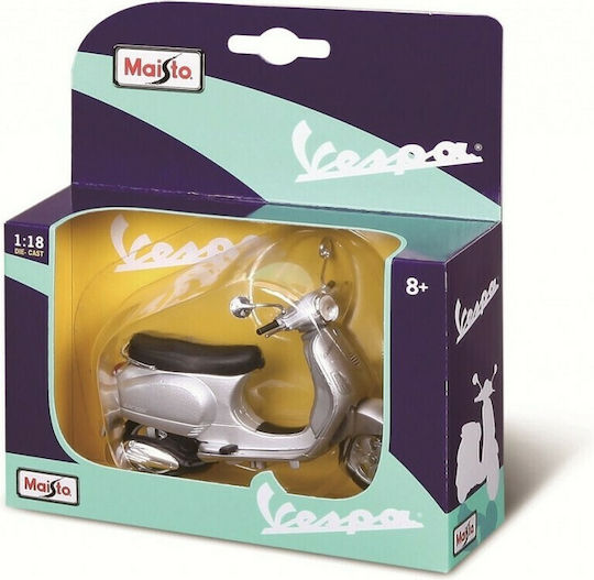 Maisto Vespa Μοτοσυκλέτα 1:18 για 3+ Ετών (Διάφορα Σχέδια) 1τμχ