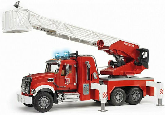 Bruder Mack Granite Fire Engine with Water Pump Φορτηγό 1:16 Πυροσβεστικό για 3+ Ετών