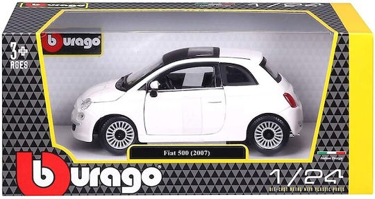 Bburago Fiat 500 (2007) Αυτοκινητάκι 1:24 για 3+ Ετών