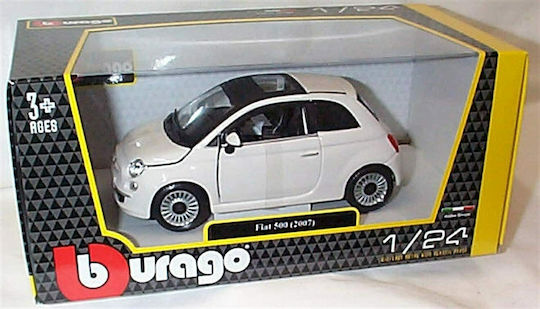 Bburago Fiat 500 (2007) Αυτοκινητάκι 1:24 για 3+ Ετών
