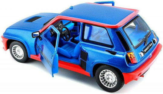 Bburago Renault 5 Turbo Car Scale 1:24 For Ages 3+