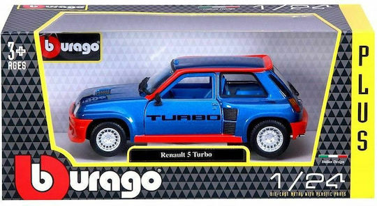 Bburago Renault 5 Turbo Car Scale 1:24 For Ages 3+