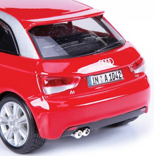 Bburago Plus Audi A1 Αυτοκινητάκι Plus Audi A1 Red 1:24 για 3+ Ετών