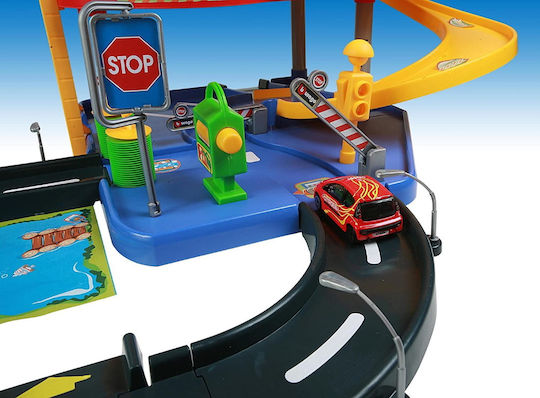 Bburago Street Fire Parking Playset Garage Scale 1:43 for Ages 3+