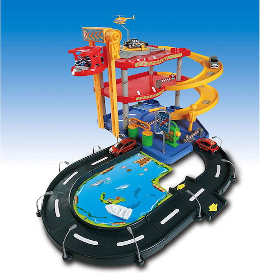 Bburago Street Fire Parking Playset Garage Scale 1:43 for Ages 3+