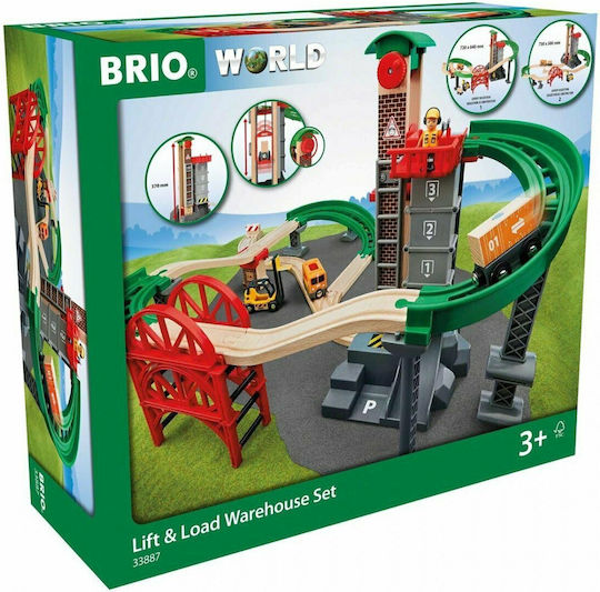 Brio Toys Комплект Lift & Load Warehouse Писта За 3+ Години