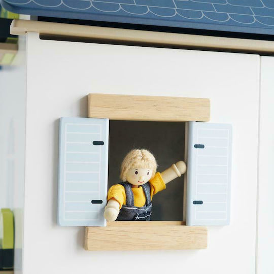Le Toy Van Sky Blue Maison Wooden Dollhouse