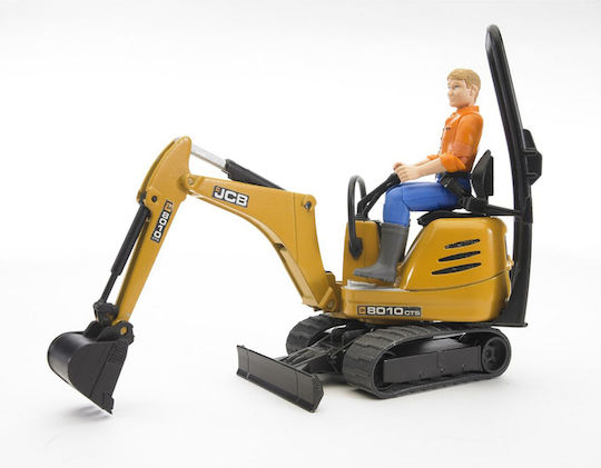 Bruder Υδραυλικός JCB με Χειριστή Εκσκαφέας 1:16 για 3+ Ετών