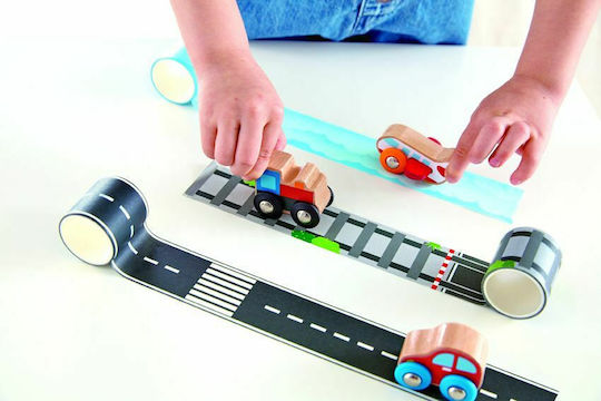 Hape Early Explorer Tape And Roll Αυτοκινητάκι για 2+ Ετών (Διάφορα Σχέδια) 1τμχ
