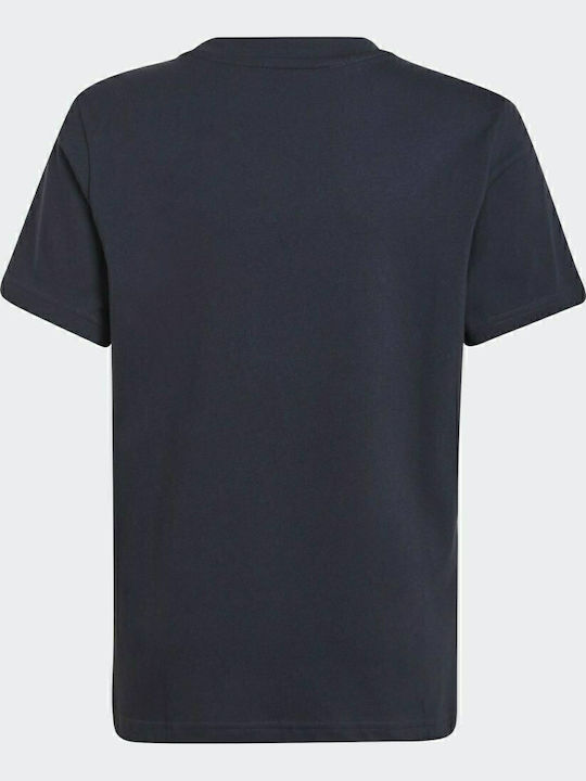 Kinder-T-Shirt Marineblau Gaming Graphic