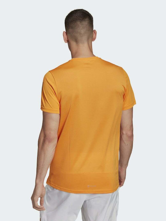 adidas Own the Run Aeroready Athletic T-shirt Orange