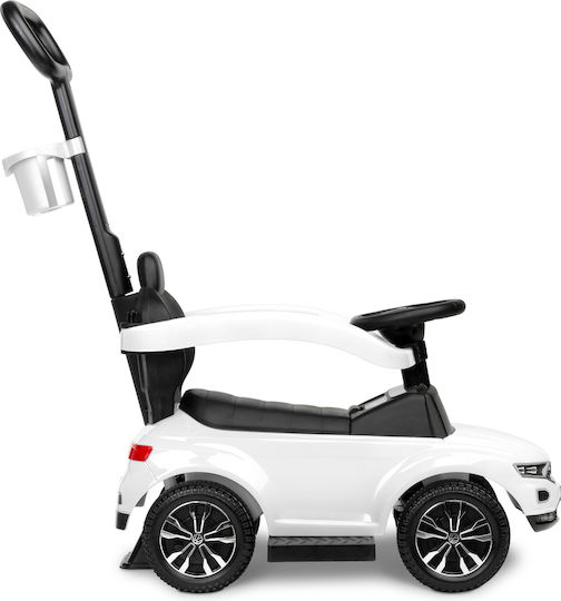Toyz VW T-Roc Mașină Ride On Cu Mâner Pentru Părinți Pentru 12+ Luni Albă