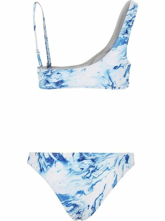 Bikini με έναν Ώμο Μπλε
