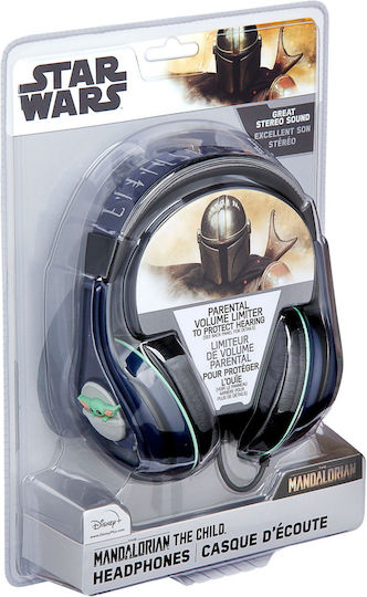 eKids Star Wars The Child Ενσύρματα Παιδικά On Ear Ακουστικά Γκρι
