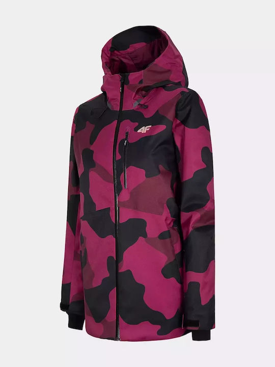 4F H4Z20-KUDS001-90A Frauen Jacke aus für Ski & Snowboard Mehrfarbig