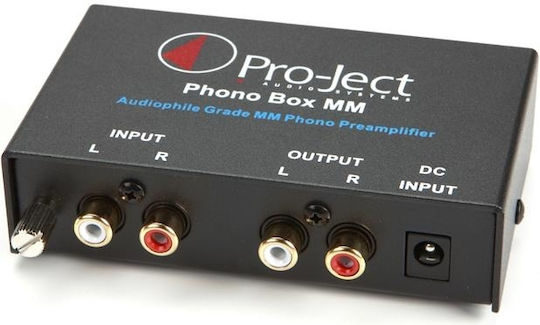 Pro-Ject Audio Phono Box MM Phono Preamp Black