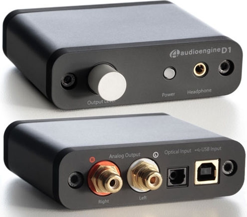 Audioengine D1 Premium 24-bit D1 DAC με Είσοδο USB Μαύρο