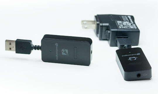 Audioengine W3 Premium Wireless Audio Adapter DAC με Είσοδο USB Μαύρο