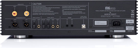 Musical Fidelity Fidelity M6SCD Hi-Fi CD Player Black