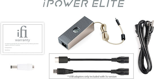 iFi Audio I Power Elite 15v Power Supply Γκρι