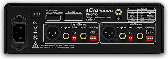 Bel Canto Phono Preamp Ασημί