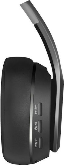 Defender Freemotion B540 Ασύρματα Bluetooth Over Ear Ακουστικά με Ραδιόφωνο με 10 ώρες Λειτουργίας Μαύρα