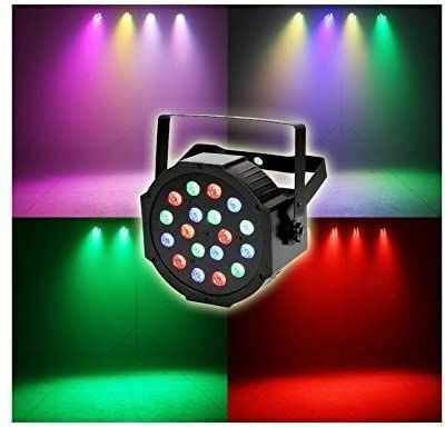 Φωτορυθμικό LED PAR DMX SL-002 FlatPAR RGB