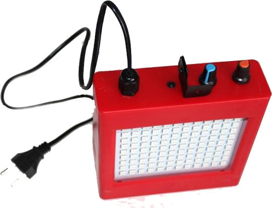 Strobe Light LED Room Strobe 108 DJ RGB Silver
