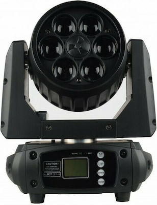 Fos Technologies Moving Light Wash LED with Robotic Head Iridium 6X15W RGBW