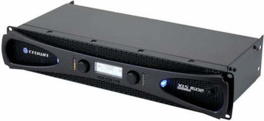 Crown Audio XLS-1502 PA Power Amplifier 2 Channels 525W/4Ω 300W/8Ω Black