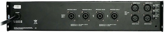 Ihos D-2004 Power Amplifier PA 4 Channels 640W/4Ω 400W/8Ω L005791