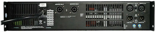 Ihos D-3000 PA Power Amplifier 2 Channels 3000W/4Ω 1500W/8Ω Black