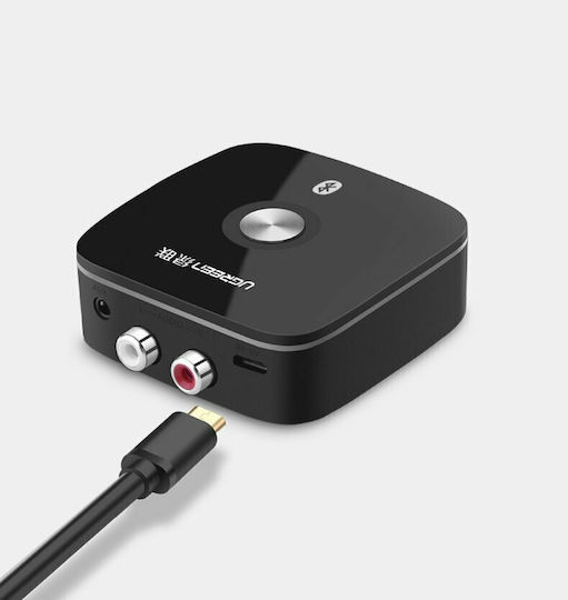 Ugreen 2RCA v5.1 Bluetooth 5 Приемник с изходни портове RCA / 3,5 мм жак