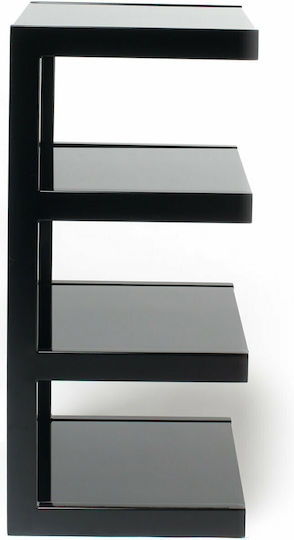 NorStone Esse Έπιπλο Hi-Fi Μαύρο 57x86x40cm