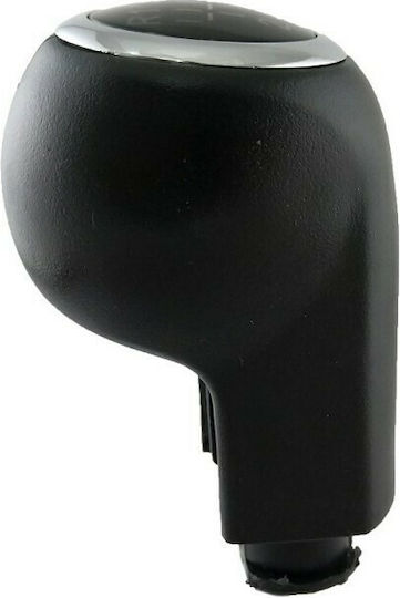 Carner Πόμολο Ταχυτήτων GK0912 για Opel Astra H / Corsa D / Zafira B 6 Ταχύτητες Μαρκέ Χρώμιο / Μαύρο
