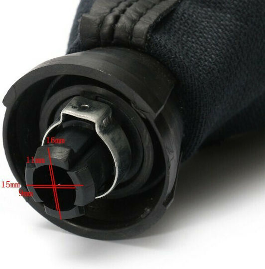 Carman Shift Knob Six-Speed Bubble Shift Knob for Audi A3 2000-2003 Black