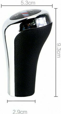 Carman 6 Shift Knob Chrome for BMW M3 BMW Black