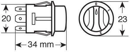Lampa 12V-24V Universal 10A