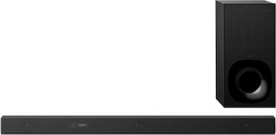 Sony HT-ZF9 Саундбар 3.1 Bluetooth, HDMI и Wi-Fi 400W с Безжичен Субуфер и Дистанционно Черен