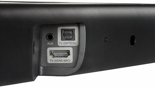 Denon DHT-S316 Soundbar 2.1 Bluetooth και HDMI 80W με Ασύρματο Subwoofer και Τηλεχειριστήριο Μαύρο
